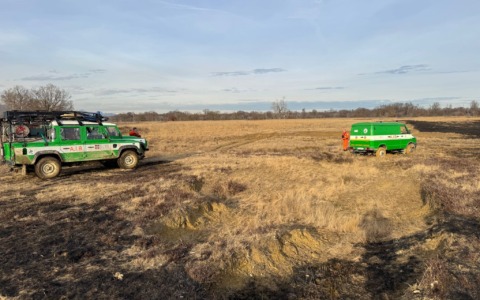 Incendio devasta venti ettari di Baraggia