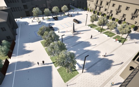 Cossato: in arrivo una nuova piazza Angiono