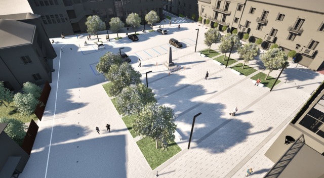 Cossato: in arrivo una nuova piazza Angiono