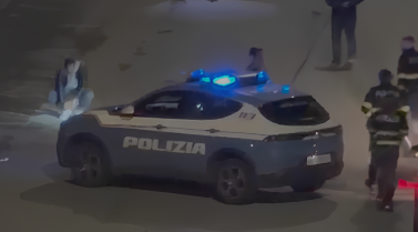 Sparatoria in via Luisetti a Biella: intervento della Polizia