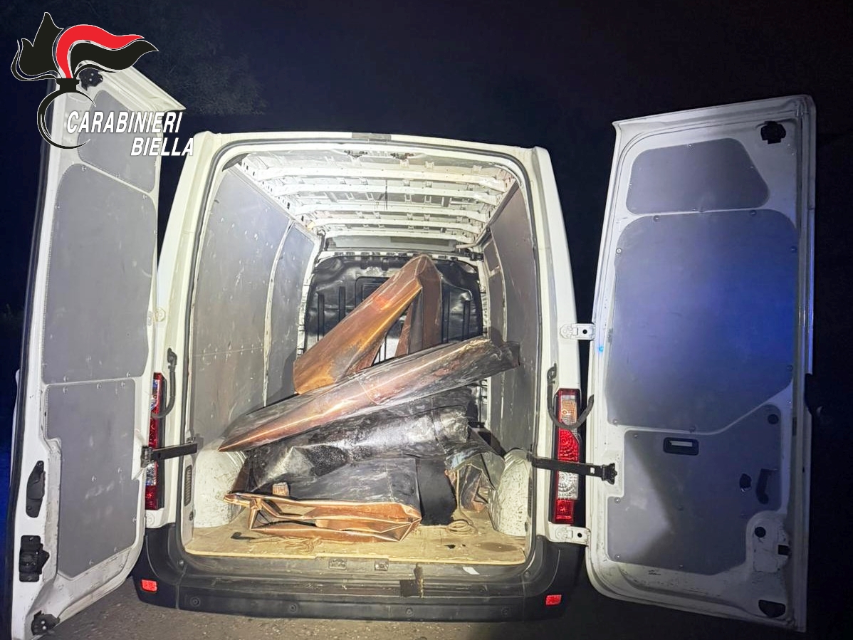 Condanna per i ladri di rame al cimitero di Gaglianico