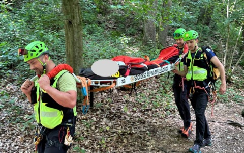 Escursionista scivola nel torrente del Gorgomoro e riceve soccorso