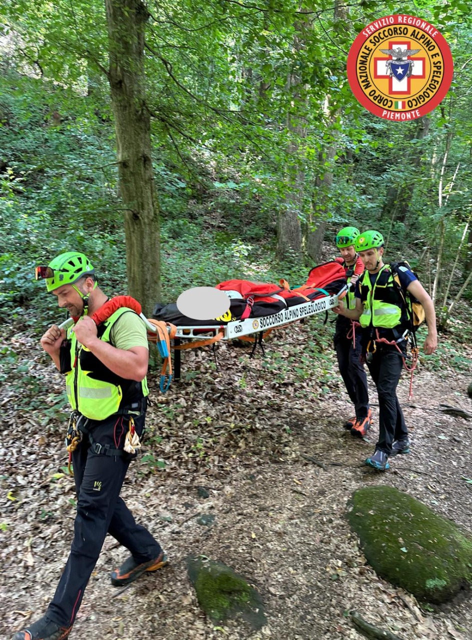 Escursionista scivola nel torrente del Gorgomoro e riceve soccorso