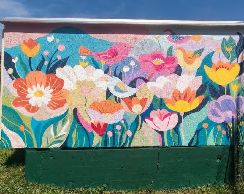 Murales a Coggiola: la street art di Jotta Dias