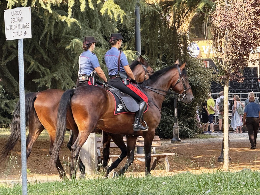 Operazione Carabinieri a cavallo nel Biellese: smantellato un bivacco di spaccio