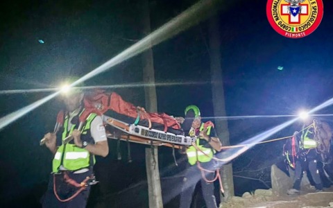 Interventi notturni del Soccorso Alpino in Valle Cervo